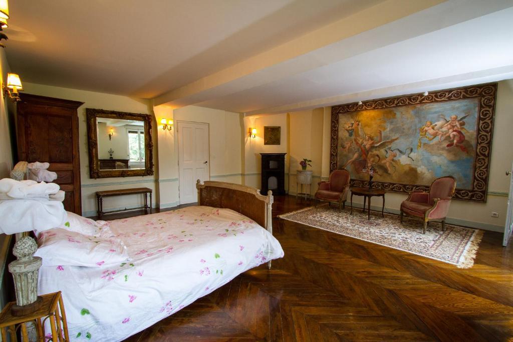 Bed and Breakfast Chateau De La Madeleine Pressagny-lʼOrgeuilleux Exteriér fotografie